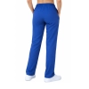 Spodnie medyczne proste klasyczne chabrowe casual premium roz. XS